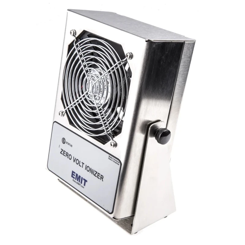 Desco Europe Bench Top Ioniser 3 to 25 V, 220V AC, 1 Fan, IEC Plug, 170m³/h Air Flow 50670