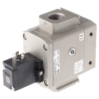 SMC Pneumatic Soft Start Up Solenoid Valve G 1/2 Inch Port Size 24V DC 1.8W Power EAV4000
