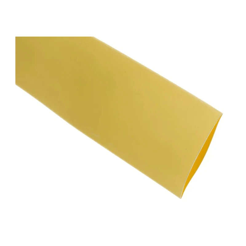 RS PRO Heat Shrink Tubing Yellow 25.4 mm Sleeve Diameter x 3m Length 2:1 Ratio 700-4725