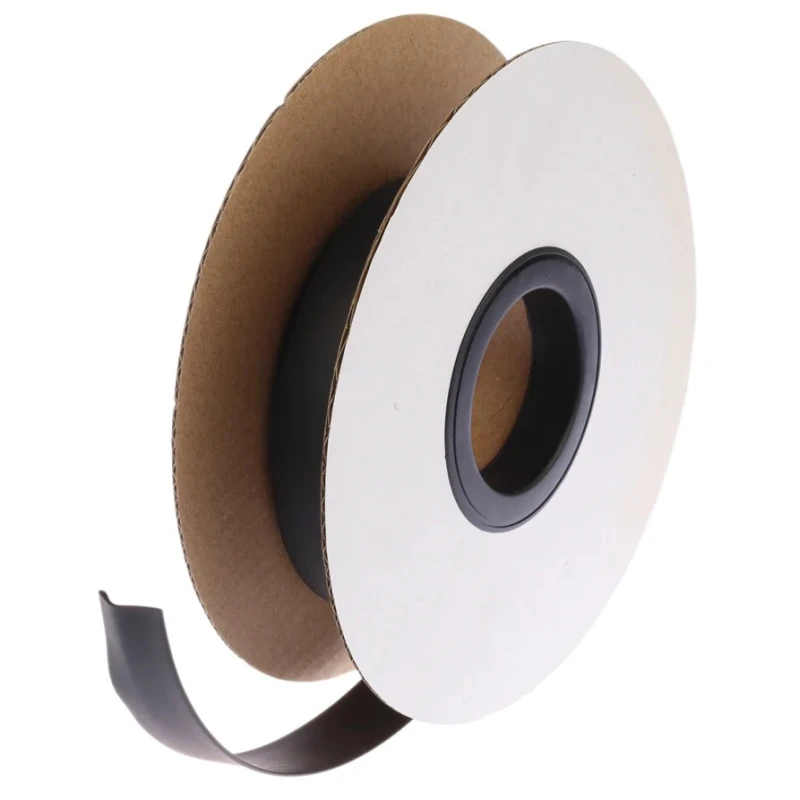 RS PRO Heat Shrink Tubing Black 12 mm Sleeve Diameter 4m Length 3:1 Shrink Ratio Polyolefin Flame Retardant 700-4548
