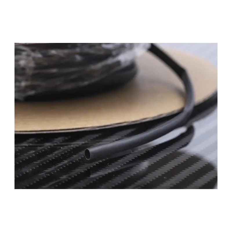 RS PRO Heat Shrink Tubing, Black 3 mm Sleeve Diameter x 10m Length 3:1 Ratio 700-4532
