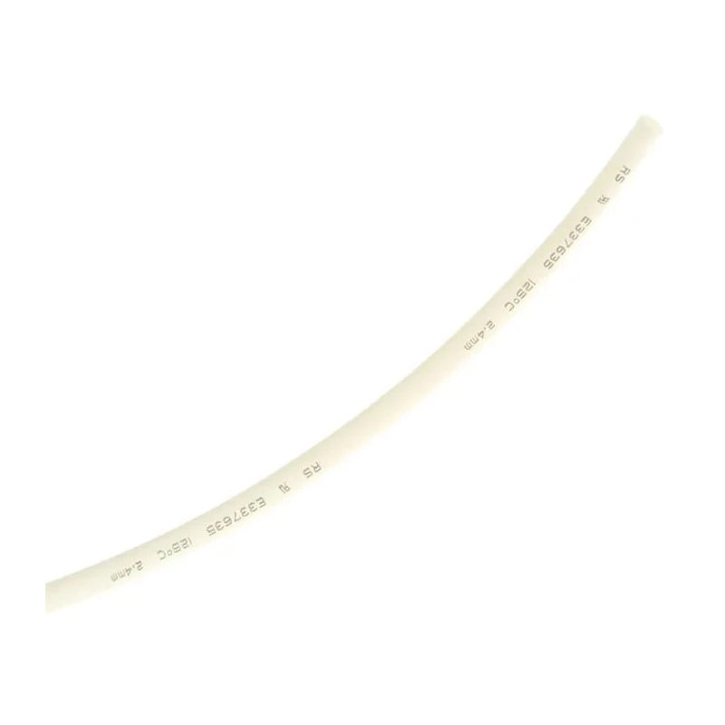 RS PRO Heat Shrink Tubing White 2.4 mm Sleeve Diameter x 10m Length, 2:1 Shrink Ratio 700-4765