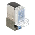 SMC Pneumatic Solenoid Valve 3/2 NC Solenoid/Spring M5 x 0.8 Resin Body 24V dc V114-5LOU