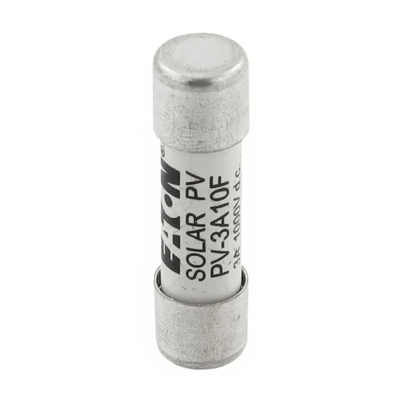 Eaton 3A Ceramic Cartridge Fuse, 10 x 38 mm, 1kV DC Voltage Rating PV-3A10F