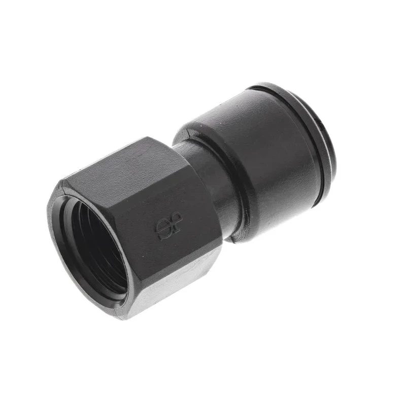 John Guest Acetal Fitting Female Adaptor Connection Thread Size 1/4 in PM450812E
