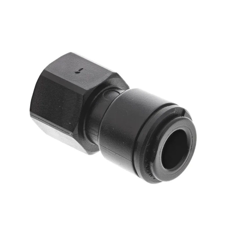 John Guest Acetal Fitting Female Adaptor Connection Thread Size 1/4 in PM450812E