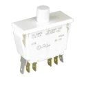 ZF Door Micro Switch, DPDT Button, 10 A Current, Panel Mount, Momentary Operation, -40°C to 85°C E79-40A