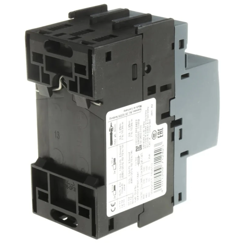 Siemens Motor Protection Circuit Breaker 3 Pole 1.4/2 A 690 V Magnetic Sensor IP20 3RV2011-1BA10