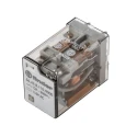 Finder PCB Power Relay, 110V AC Coil, 12A Switching Current, DPDT, Silver Alloy Contacts 56.42.8.110.0000