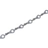 TE Connectivity Uninsulated Ring Terminal Grey M4 Stud Size 20 AWG 16 AWG Wire Size 160101-2