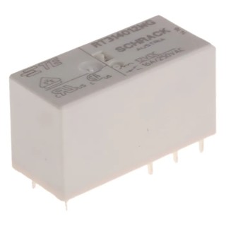 TE Connectivity PCB Power Relay 12V DC Coil 16A Switching Current SPDT 8-1415535-6