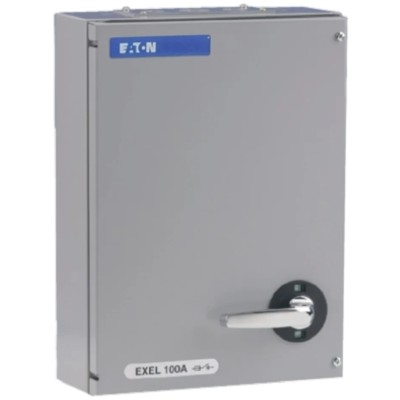 Eaton Fuse Switch Disconnector 2-Pole Enclosed 63A Single Phase SB4 Fuse Size 60KXDC2F 60KXDC2F
