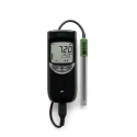 Hanna Instruments Portable pH Meter with ±0.02 pH Accuracy, 0.01 pH Resolution, 16 pH Max, 105 °C Max HI-991001