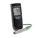 Hanna Instruments Portable pH Meter with ±0.02 pH Accuracy, 0.01 pH Resolution, 16 pH Max, 105 °C Max HI-991001