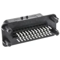 TE Connectivity Ampseal Automotive Connector Male Black Panel Mount 35 Way Solder Termination 1-776230-1
