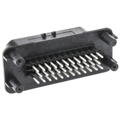 TE Connectivity Ampseal Automotive Connector Male Black Panel Mount 35 Way Solder Termination 1-776230-1