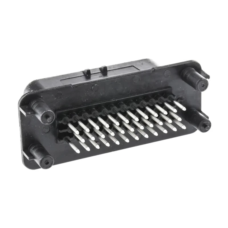 TE Connectivity Ampseal Automotive Connector Male Black Panel Mount 35 Way Solder Termination 1-776230-1