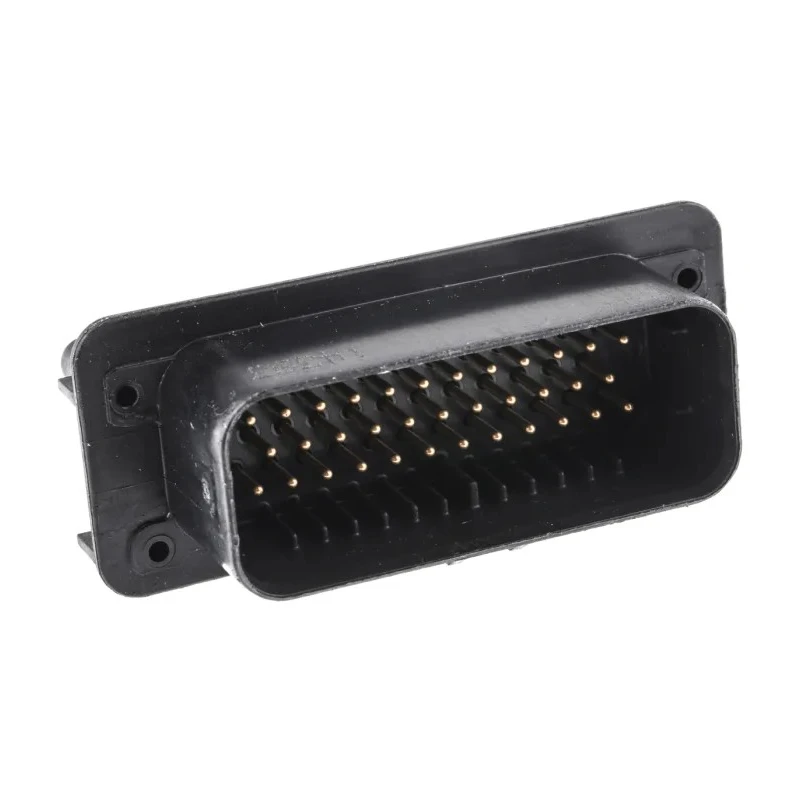 TE Connectivity Ampseal Automotive Connector Male Black Panel Mount 35 Way Solder Termination 1-776230-1