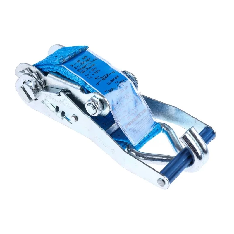 RS PRO 9 m Hook Ratchet Strap, 50mm Wide, 5000 kg Breaking Strain 729-3013