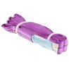 RS PRO 4 m Purple Round Polyester Lifting Sling, Straight Pull Load 1t, Safe Working Load 1400kg 729-3050