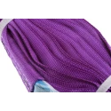 RS PRO 4 m Purple Round Polyester Lifting Sling, Straight Pull Load 1t, Safe Working Load 1400kg 729-3050