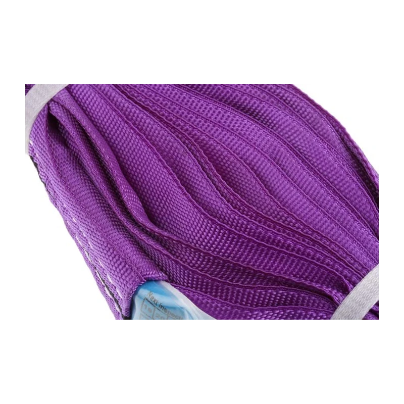 RS PRO 4 m Purple Round Polyester Lifting Sling, Straight Pull Load 1t, Safe Working Load 1400kg 729-3050