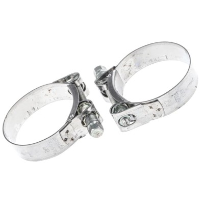 MIKALOR Wide Band Bolt Hose & Jubilee Clip Stainless Steel Band Zinc Plated Steel Bolt M0301915-1