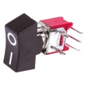 RS PRO Sub-Miniature SPDT On-On On-(On) Rocker Switch Panel 3A 28V DC IP66 IP67 734-6918