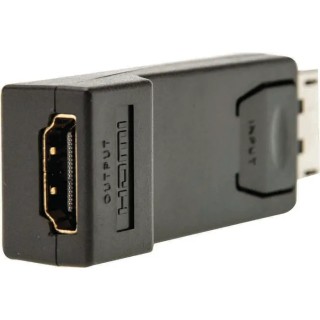 NewLink Black 20 Port DisplayPort Male to HDMI Female Adapter 20-Pin Connector 706-7063