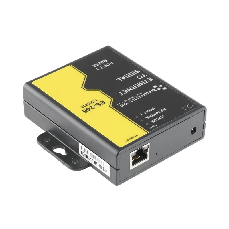 Brainboxes Server Serial Device Server 1 Port, 1 Mbps Baud Rate, 5 to 30 V dc Supply Voltage ES-246