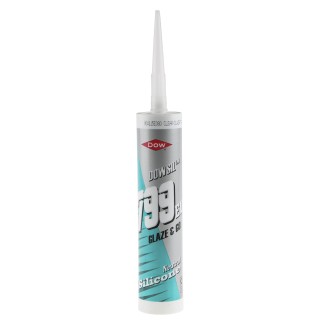 Dow Corning 799 Transparent Silicone Sealant Paste Cartridge 310 ml 4068751