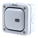 MK Electric Masterseal 1 Way Light Switch 1 Gang Grey Polycarbonate Material IP65 K56421GRY