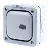 MK Electric Masterseal 1 Way Light Switch 1 Gang Grey Polycarbonate Material IP65 K56421GRY
