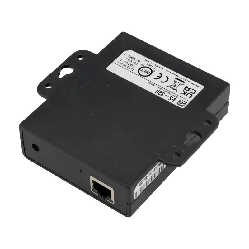 Brainboxes Adapter Serial Device Server 1 Port 1 Mbps Baud Rate ES-320