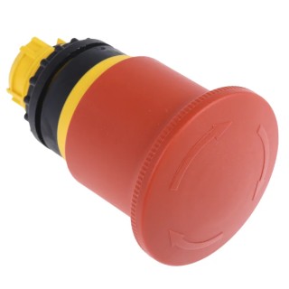 Eaton RMQ-Titan Series Latching Emergency Stop Push Button 22mm Cutout IP67 121462 M22-PVT45P