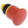 Eaton RMQ-Titan Series Latching Emergency Stop Push Button 22mm Cutout IP67 121462 M22-PVT45P