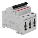 ABB Miniature Circuit Breaker 3-Pole 40A Type B 400V AC 10 kA Breaking Capacity System Pro M 2CDS253001R0405 S203-B40