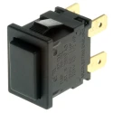 Arcolectric (Bulgin) Ltd 8300 Series Miniature Push Button Switch, Latching, Panel Mount, 12.9 mm Cutout, DPDT H8350ABAAAB