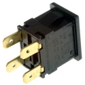 Arcolectric (Bulgin) Ltd 8300 Series Miniature Push Button Switch, Latching, Panel Mount, 12.9 mm Cutout, DPDT H8350ABAAAB