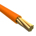 Alpha Wire Ecogen Ecowire Plus Series Orange 0.08 mm² Hook Up Wire, 28 AWG, 7/0.12 mm Core Strands, 30 m, 300 V 6820 OR005