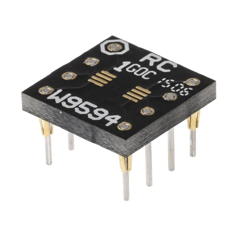 Winslow Straight Through Hole Mount 2.54 mm Pitch IC Socket Adapter SOP to DIP W9594RC