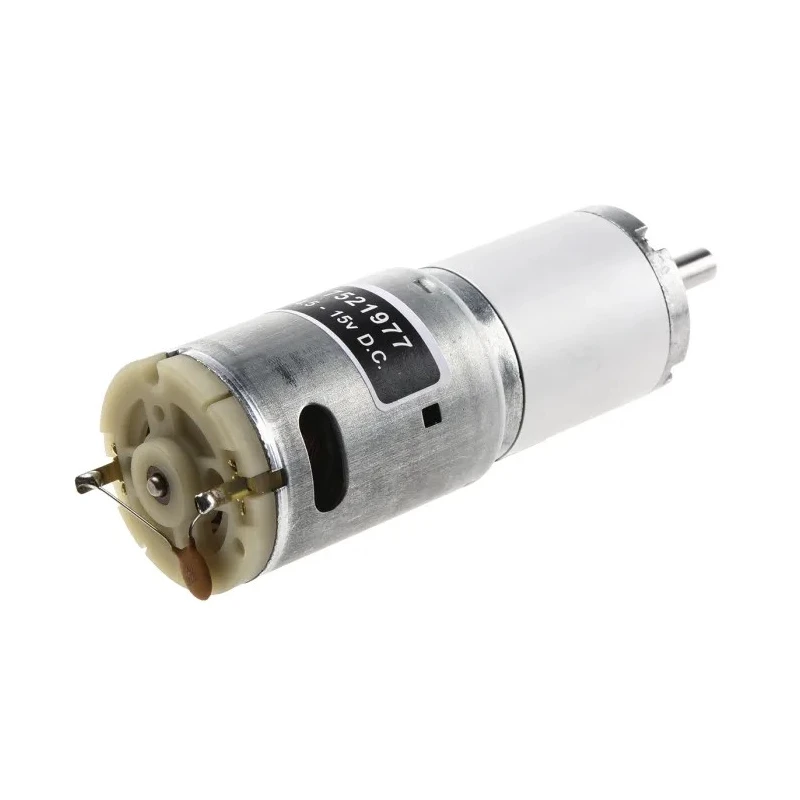 RS PRO Geared DC Motor, 21.2 W, 15V DC, 2.85 A, 6000 RPM, 6 mm Shaft Diameter, Planetary Gearhead, Model 752-1977