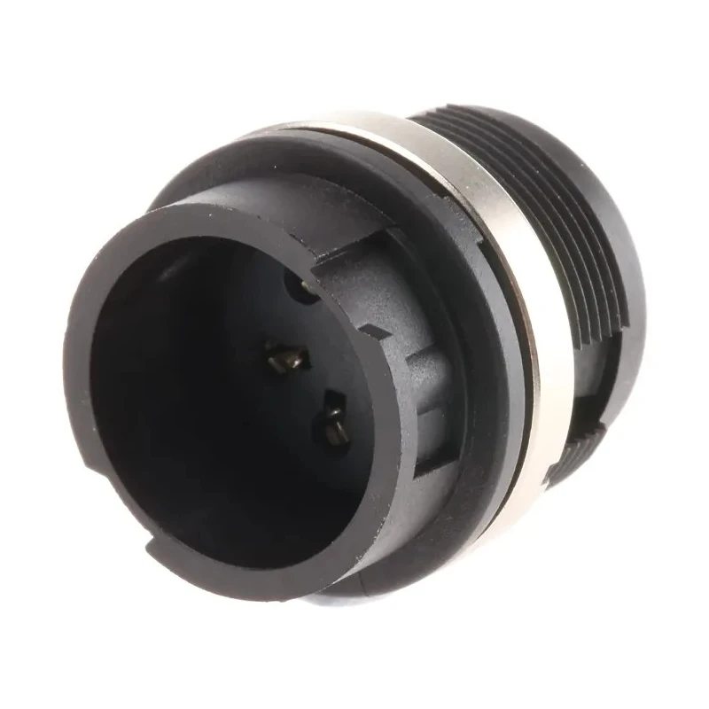 binder Miniature Circular Connector 4 Contacts Panel Mount Female Plug IP40 678 Series 99-0612-00-04