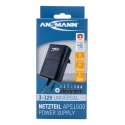 Ansmann Interchangeable AC/DC Adapter Type C 18W 12V dc, 3V dc, 4.5V dc, 5V dc, 6V dc, 7.5V dc, 9V dc 5111253