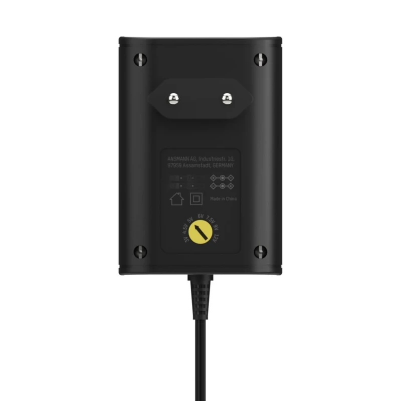 Ansmann Interchangeable AC/DC Adapter Type C 18W 12V dc, 3V dc, 4.5V dc, 5V dc, 6V dc, 7.5V dc, 9V dc 5111253