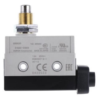 Omron Enclosed Limit Switch Operating Head IP67 480V AC, 10 Million Cycles Mechanical Life D4MC