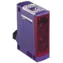 Telemecanique Sensors Diffuse Photoelectric Sensor, Block Style, PNP Output, 24V DC, 2.1 m Detection Range XUX5APANT16