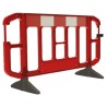 JSP Red Polypropylene Traffic Safety Barrier, 2m Width, 1.2m Height, Model KBA073-000-600