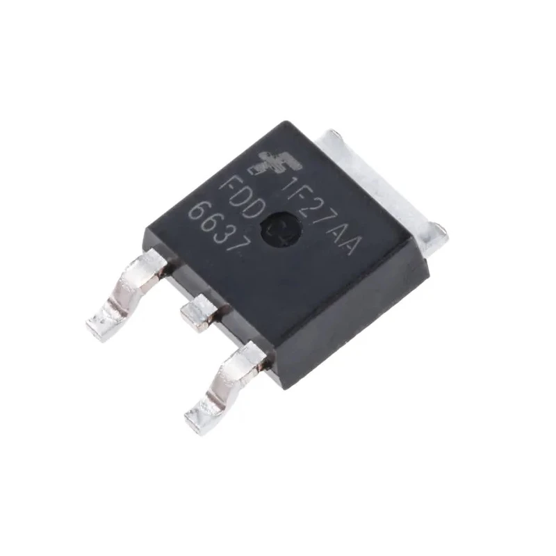 onsemi PowerTrench Type P-Channel MOSFET, 55 A, 35 V Enhancement Mode, 3-Pin TO-252 Package FDD6637