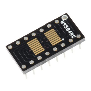 Winslow Straight Through Hole Mount 2.54 mm Pitch QSOP to DIP IC Socket Adapter W9584RC